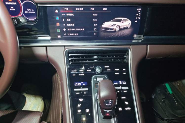 Used Porsche Panamera 2021 Panamera 2.9T Audio And AC Panel