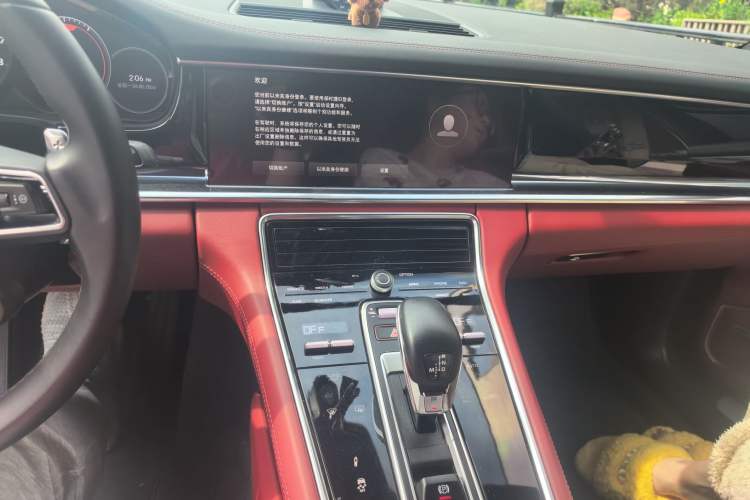 Used Porsche Panamera 2021 Panamera 2.9T Audio And AC Panel