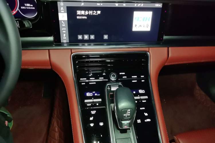 Used Porsche Panamera 2021 Panamera 2.9T Audio And AC Panel
