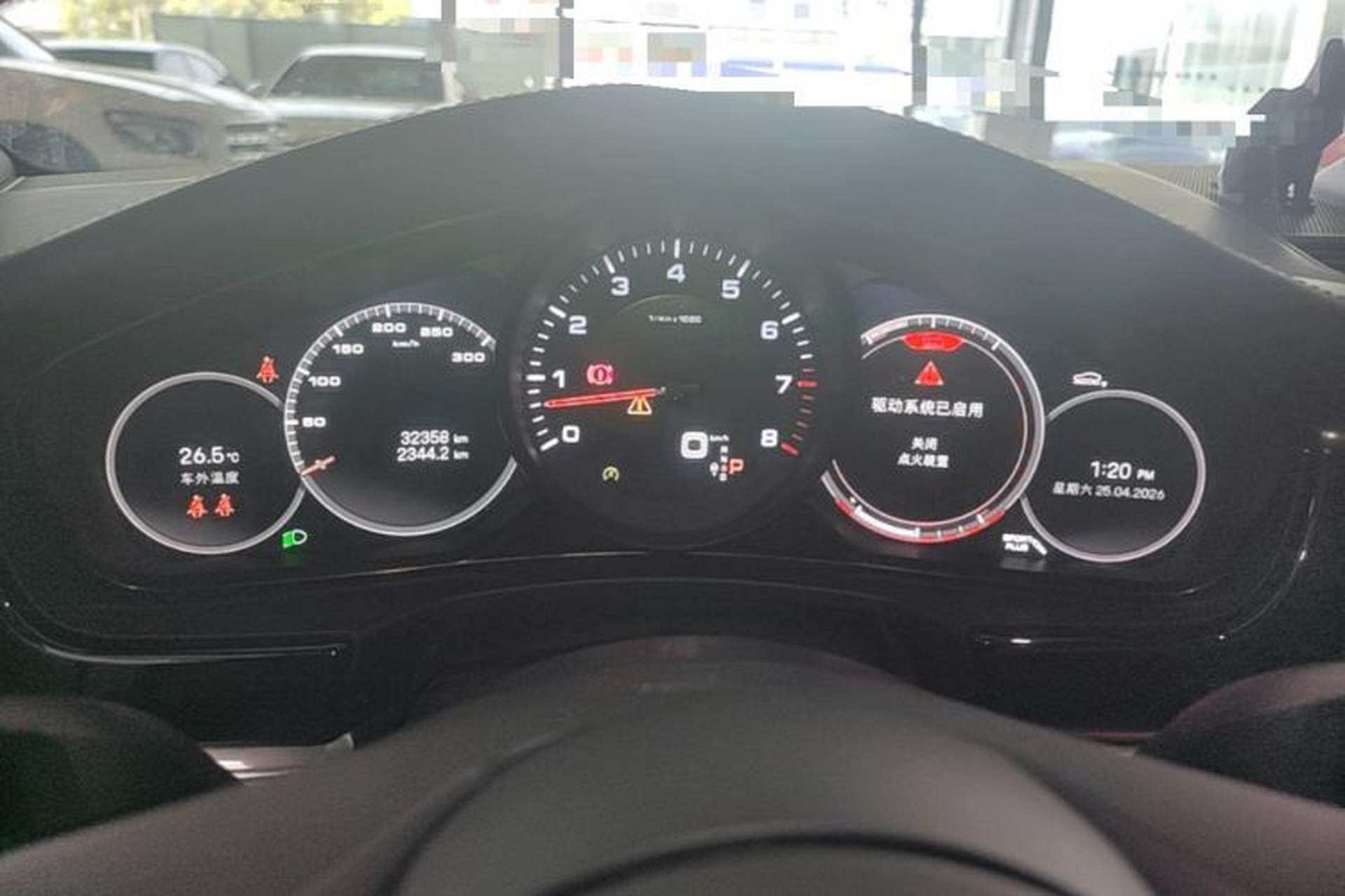 Used Porsche Panamera 2021 Panamera 4 Executive Long Wheelbase 2.9T Instrument Cluster