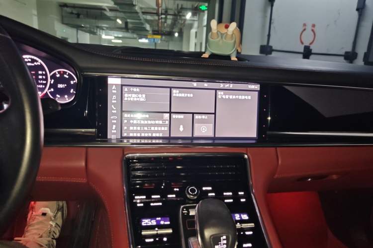 Used Porsche Panamera 2021 Panamera 2.9T Audio And AC Panel