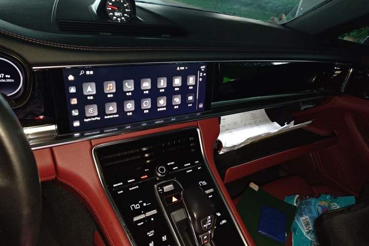 Used Porsche Panamera 2022 Panamera 2.9T Audio And AC Panel