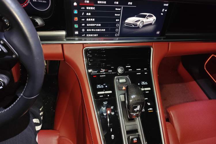 Used Porsche Panamera 2022 Panamera 2.9T Audio And AC Panel