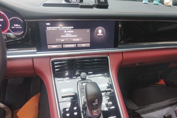 Used Porsche Panamera 2022 Panamera 2.9T Platinum Edition Audio And AC Panel