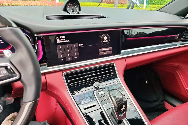 Used Porsche Panamera 2022 Panamera 2.9T Audio And AC Panel