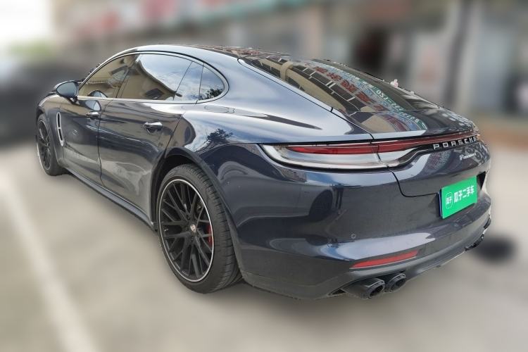 Used Porsche Panamera 2022 Panamera Executive Long Wheelbase Platinum Edition 2.9T Rear Left 45 Deg