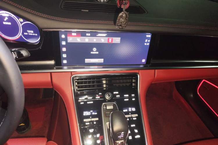 Used Porsche Panamera 2022 Panamera 4 E-Hybrid Executive Long Wheelbase Platinum Edition 2.9T Audio And AC Panel