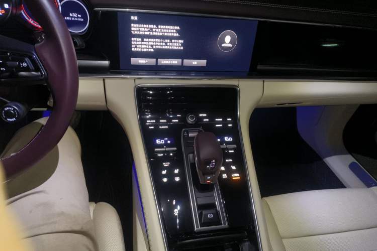 Used Porsche Panamera 2022 Panamera 2.9T Audio And AC Panel
