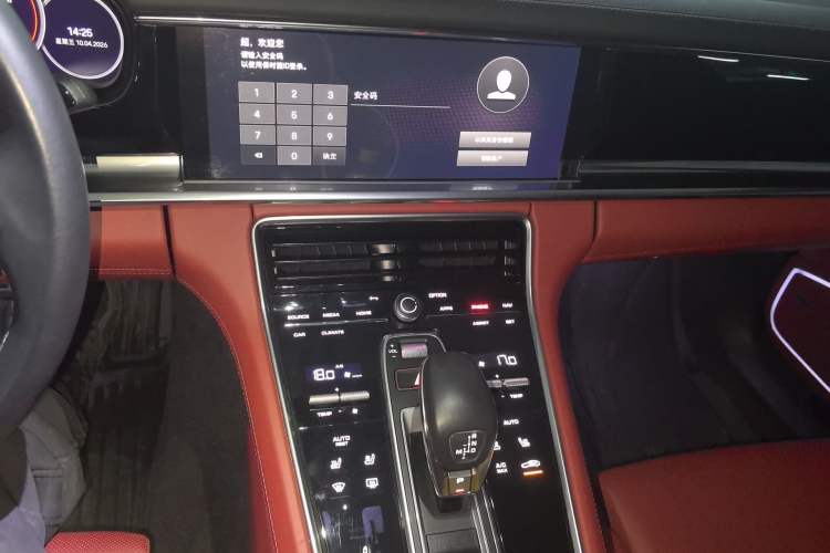 Used Porsche Panamera 2022 Panamera 4 Executive Extended Platinum Edition 2.9T Audio And AC Panel