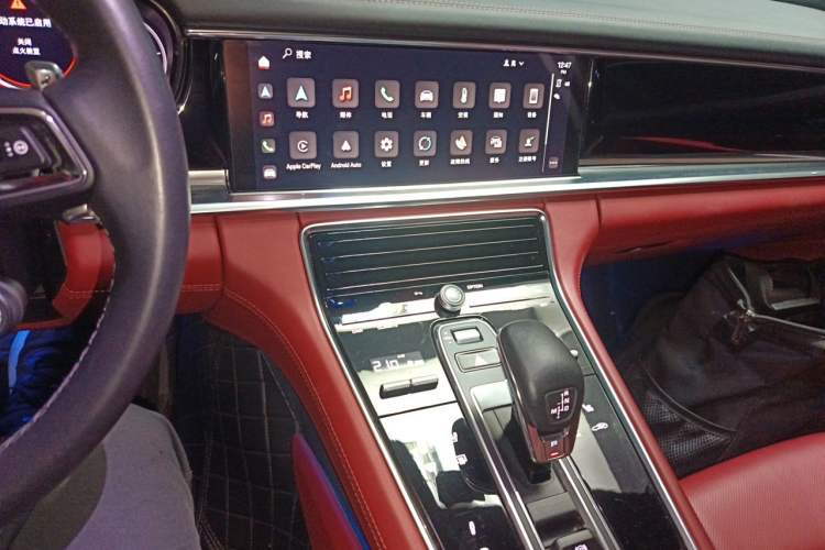 Used Porsche Panamera 2022 Panamera 2.9T Audio And AC Panel