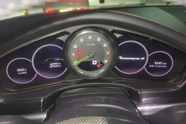 Used Porsche Panamera 2022 Panamera 4 E-Hybrid Platinum Edition 2.9T Instrument Cluster