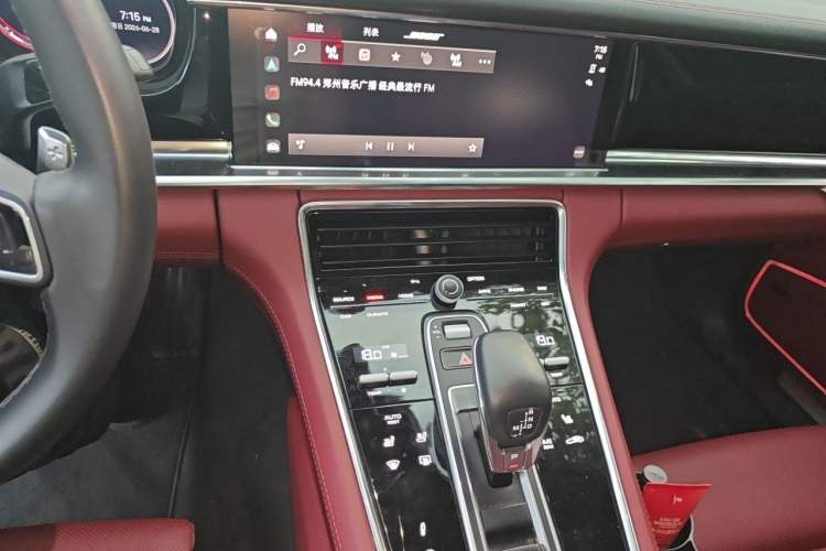 Used Porsche Panamera 2022 Panamera 2.9T Audio And AC Panel