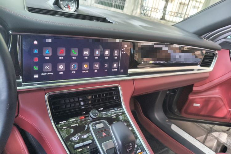 Used Porsche Panamera 2022 Panamera 2.9T Audio And AC Panel