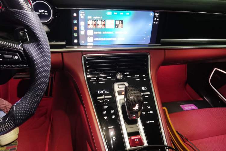 Used Porsche Panamera 2022 Panamera 2.9T Audio And AC Panel