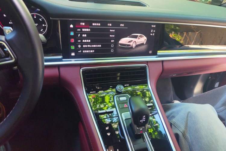 Used Porsche Panamera 2022 Panamera 2.9T Audio And AC Panel