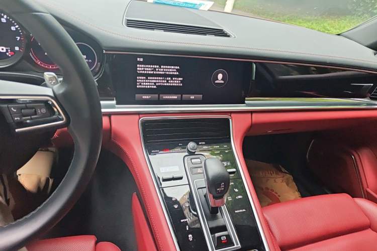 Used Porsche Panamera 2022 Panamera 2.9T Audio And AC Panel