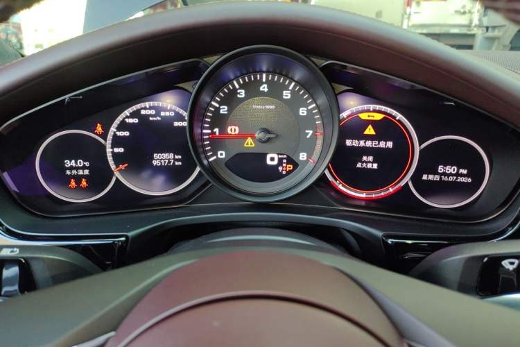 Used Porsche Panamera 2022 Panamera 4 Executive Long Wheelbase 2.9T Instrument Cluster