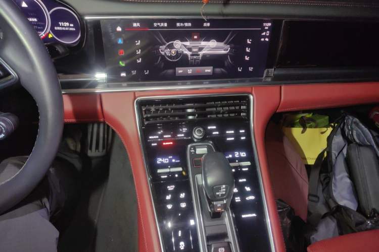 Used Porsche Panamera 2022 Panamera 4 E-Hybrid Platinum Edition 2.9T Audio And AC Panel