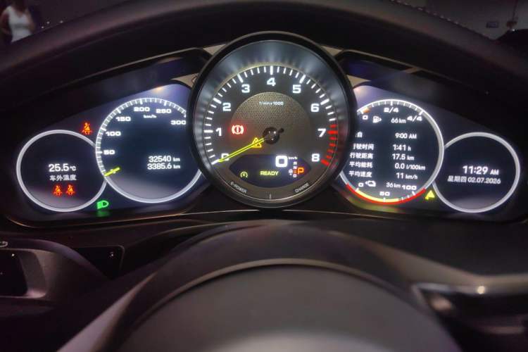 Used Porsche Panamera 2022 Panamera 4 E-Hybrid Platinum Edition 2.9T Instrument Cluster