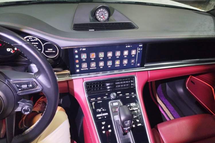Used Porsche Panamera 2022 Panamera 2.9T Platinum Edition Audio And AC Panel