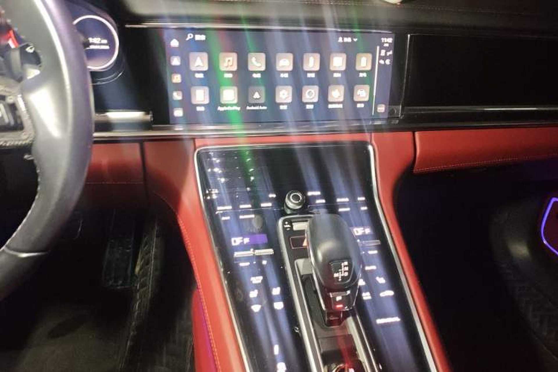 Used Porsche Panamera 2022 Panamera 4 E-Hybrid Platinum Edition 2.9T Audio And AC Panel