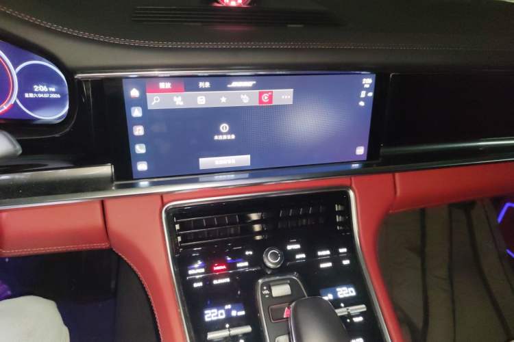 Used Porsche Panamera 2022 Panamera 2.9T Audio And AC Panel