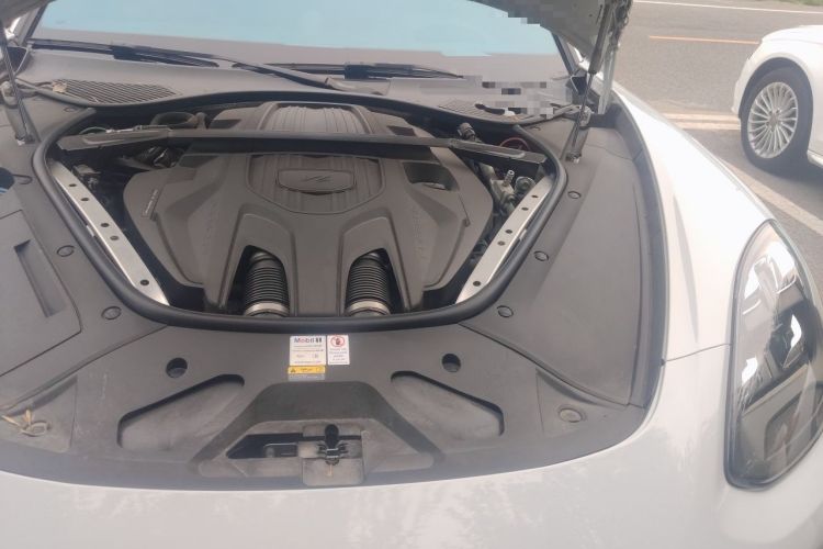 Used Porsche Panamera 2022 Panamera Executive Long Wheelbase Platinum Edition 2.9T Engine Bay Left