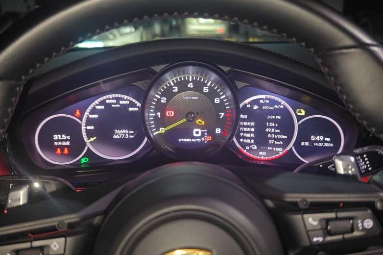 Used Porsche Panamera 2022 Panamera 4 E-Hybrid Platinum Edition 2.9T Instrument Cluster
