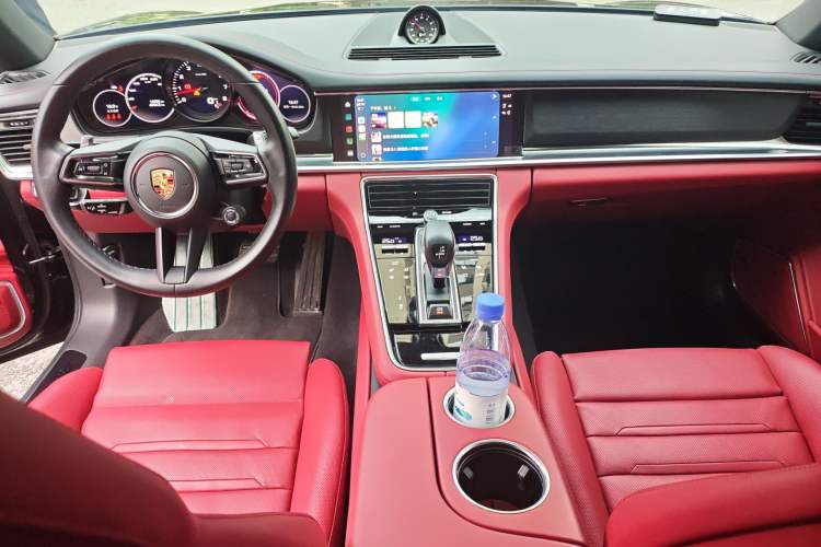 Used Porsche Panamera 2023 Facelifted Panamera 2.9T Platinum Edition Audio And AC Panel