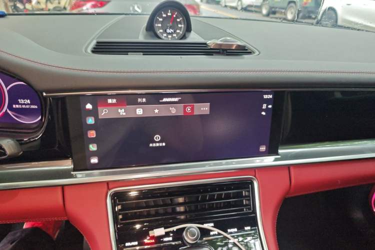 Used Porsche Panamera 2023 Facelifted Panamera 2.9T Platinum Edition Audio And AC Panel