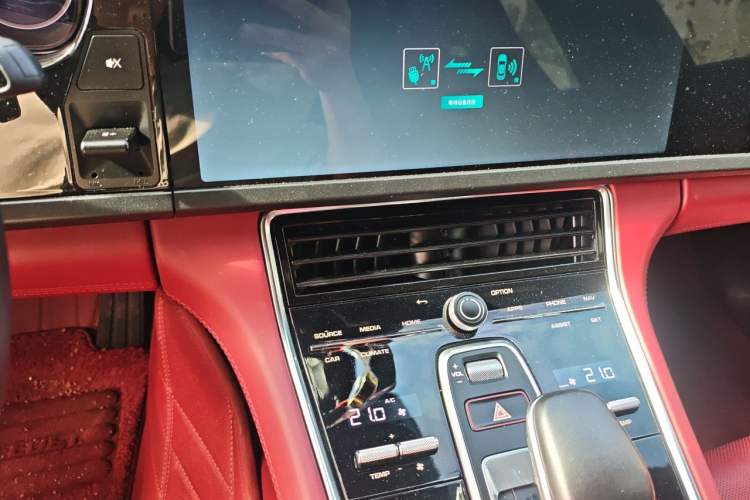 Used Porsche Panamera 2023 Panamera 2.9T Audio And AC Panel
