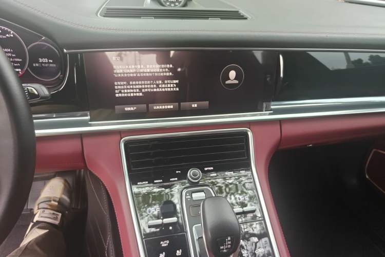 Used Porsche Panamera 2023 Panamera 2.9T Audio And AC Panel