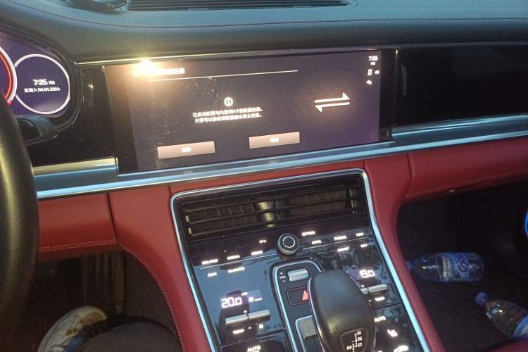 Used Porsche Panamera 2023 Panamera 2.9T Audio And AC Panel