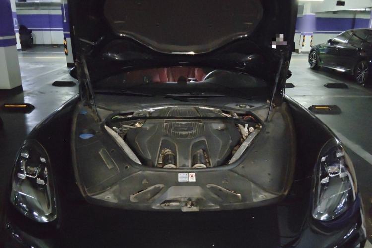 Used Porsche Panamera 2023 Restyled Panamera 4 Executive Extended Platinum Edition 2.9T Engine Bay