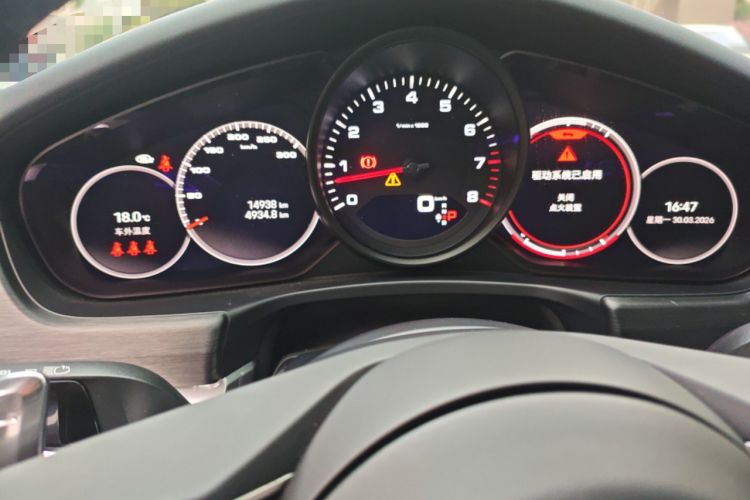 Used Porsche Panamera 2023 Facelifted Panamera 2.9T Platinum Edition Instrument Cluster