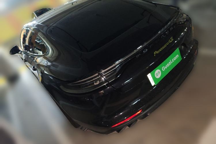 Used Porsche Panamera 2023-Year Restyled Panamera 4 E-Hybrid Platinum Edition 2.9T Rear Left 45 Deg
