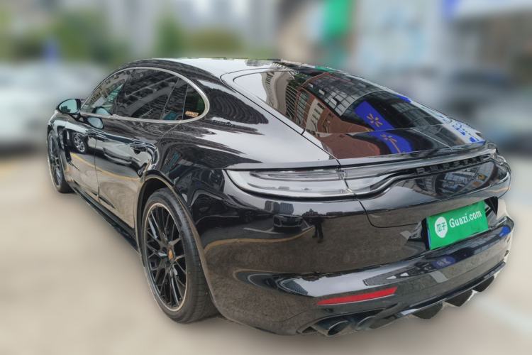 Used Porsche Panamera 2023-Year Restyled Panamera Executive Extended Platinum Edition 2.9T Rear Left 45 Deg