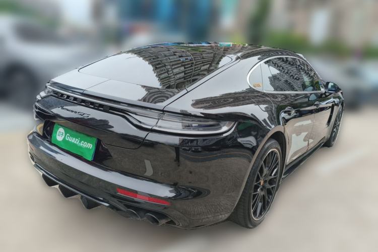 Used Porsche Panamera 2023-Year Restyled Panamera Executive Extended Platinum Edition 2.9T Rear Right 45 Deg