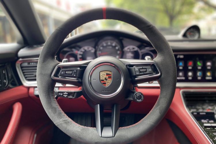 Used Porsche Panamera 2023 Panamera Executive Long Wheelbase Platinum Edition 2.9T Steering Wheel