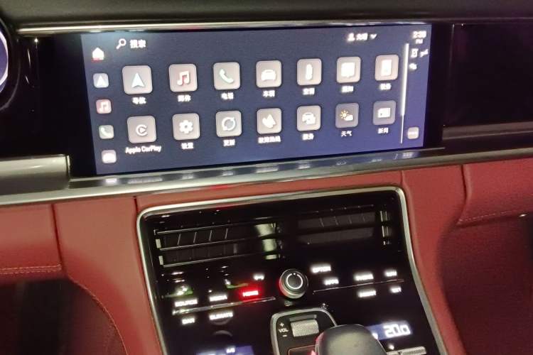 Used Porsche Panamera 2023 Panamera 2.9T Audio And AC Panel