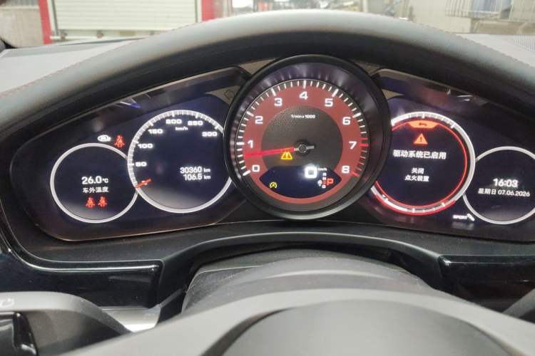 Used Porsche Panamera 2023-Year Restyled Panamera Executive Extended Platinum Edition 2.9T Instrument Cluster