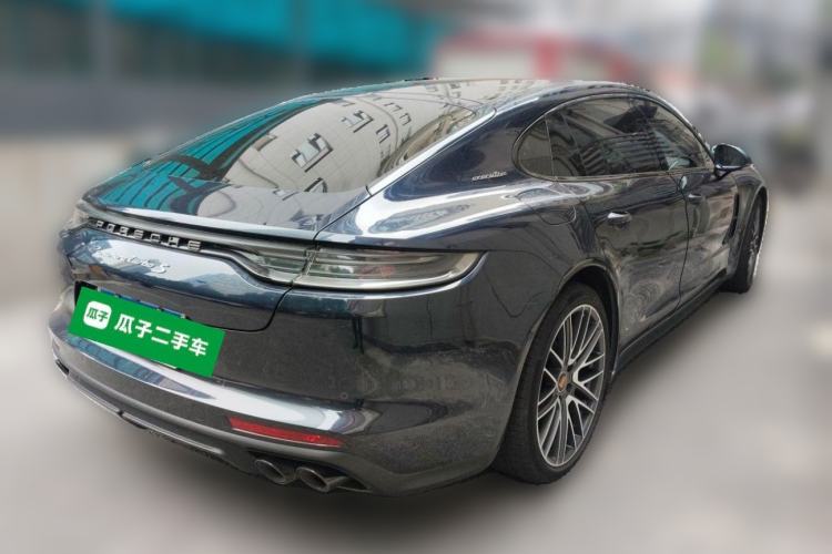 Used Porsche Panamera 2023-Year Restyled Panamera Executive Extended Platinum Edition 2.9T Rear Right 45 Deg