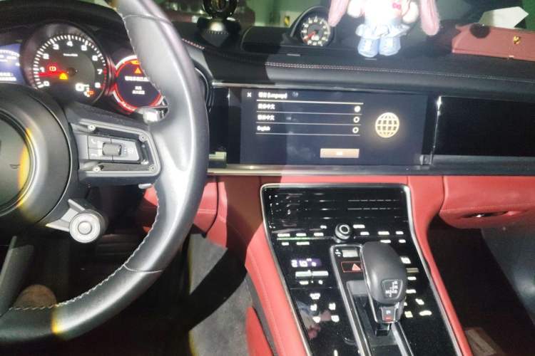 Used Porsche Panamera 2023 Panamera 4 Sport Turismo 2.9T Audio And AC Panel
