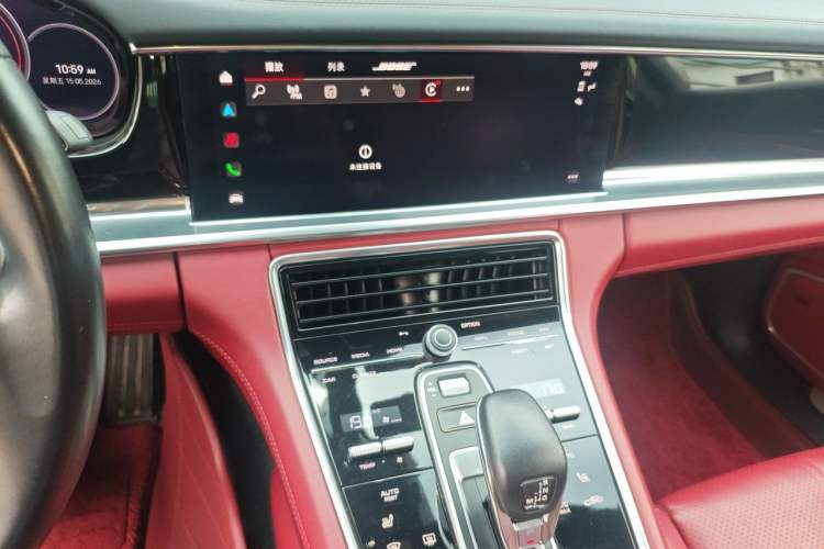 Used Porsche Panamera 2023 Panamera 4 Executive Long Wheelbase 2.9T Audio And AC Panel