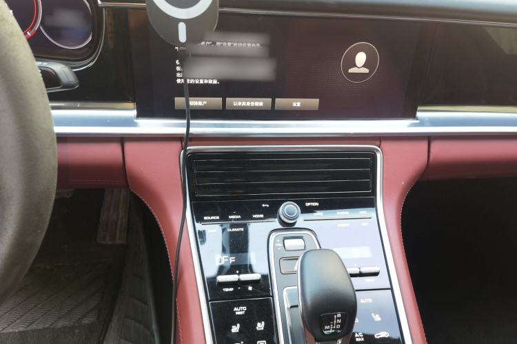Used Porsche Panamera 2023 Facelifted Panamera 2.9T Platinum Edition Audio And AC Panel