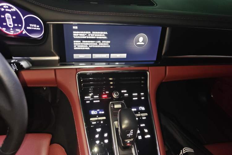 Used Porsche Panamera 2023 Panamera 2.9T Platinum Edition Audio And AC Panel