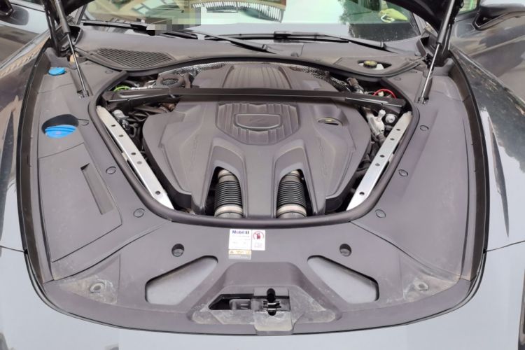 Used Porsche Panamera 2023 Restyled Panamera 4 Executive Extended Platinum Edition 2.9T Engine Bay