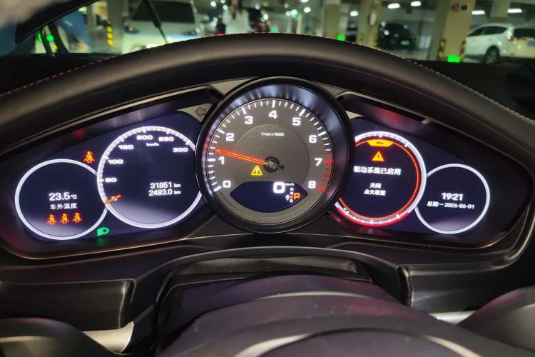 Used Porsche Panamera 2023 Facelifted Panamera 2.9T Platinum Edition Instrument Cluster