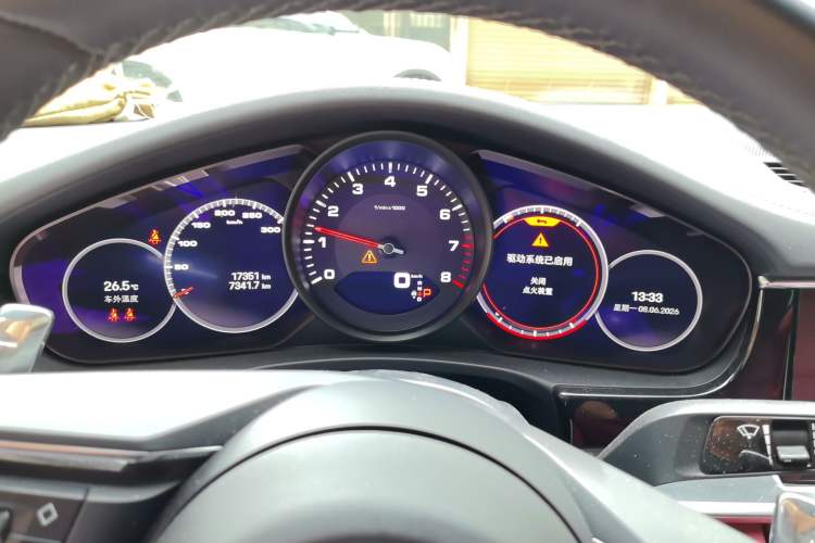 Used Porsche Panamera 2023 Restyled Panamera 4 Executive Extended Platinum Edition 2.9T Instrument Cluster