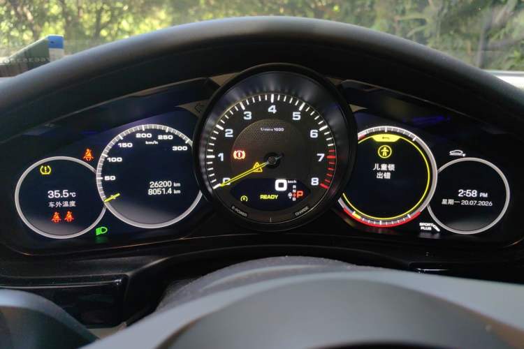 Used Porsche Panamera 2023 Panamera 4 E-Hybrid Platinum Edition 2.9T Instrument Cluster